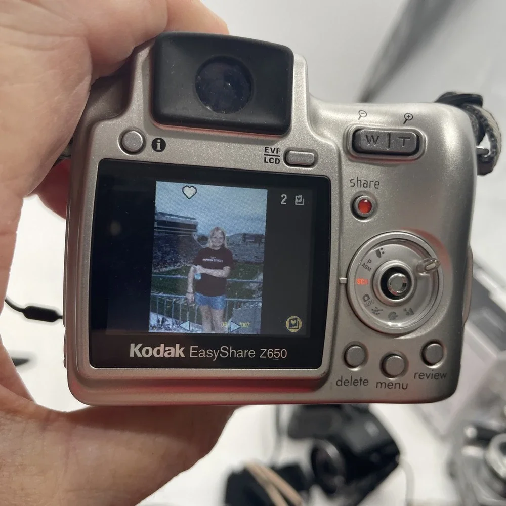 Kodak EasyShare Z650 6MP Digital Camera 10x Zoom+Battery+SD Car-TESTED